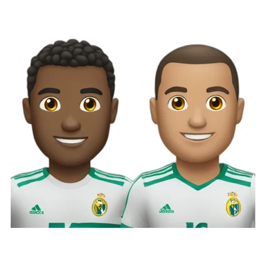 Ronaldo et mesi sticker