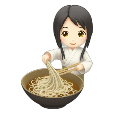 tenpura soba sticker