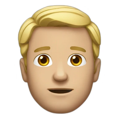 strong white man sticker