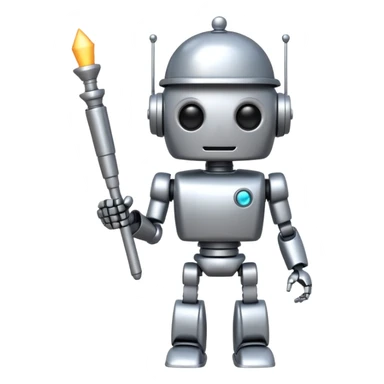 robot conductor sticker