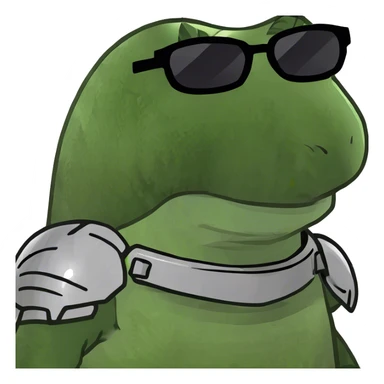 A modern day version of dinosaurs sticker