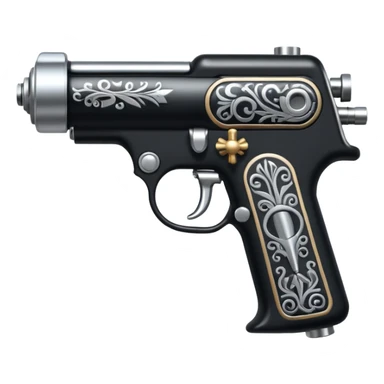 tattoo gun sticker