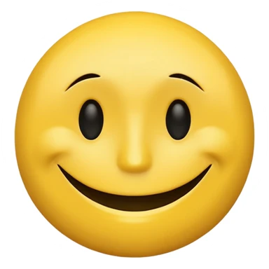 Smiley face holding sad face like a mask sticker