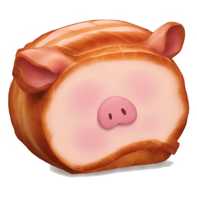 Roast pork sticker
