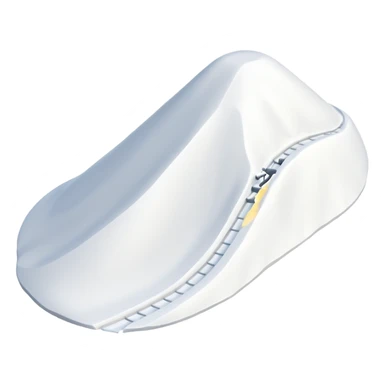 Small snow slope sticker