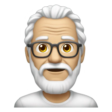 heavy metal grandpa sticker