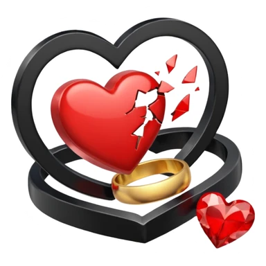 Marriage divorces sticker