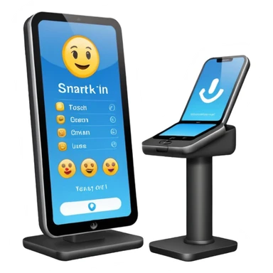 smart check in sticker