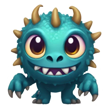 fantasy monster cute sticker
