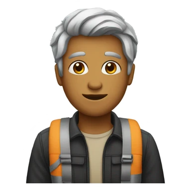 Personne qui s’habille  sticker