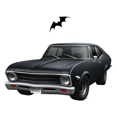 69 Nova Batman’s edition. Scary and fast shaped like a spider  sticker