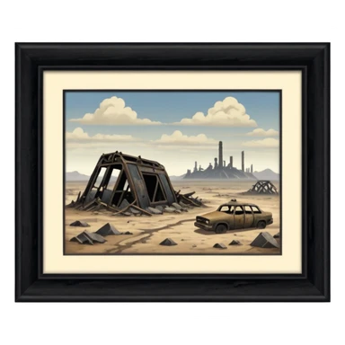 Fallout TV show sticker