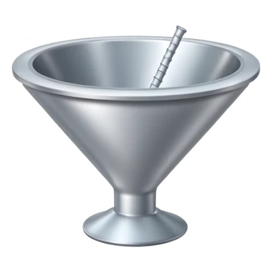 Funnel with sparkles sticker