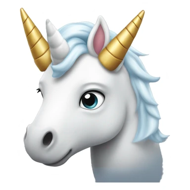 Lächelndes Einhorn  sticker
