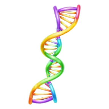 DNA cute sticker
