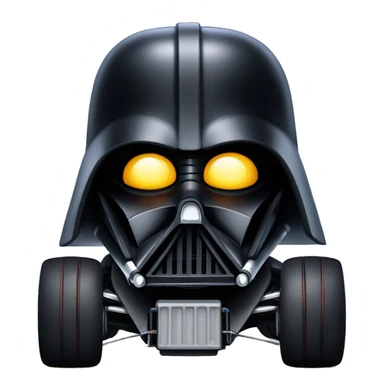 Formula Darth Vader’s race car, light saber headlights, exposed suspension  sticker