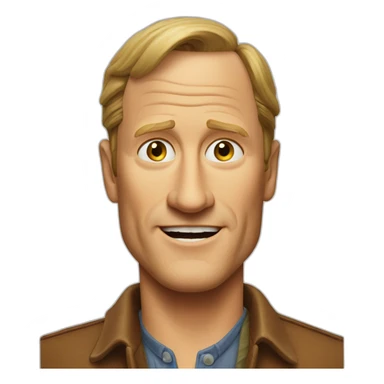 actor woody harrelson sticker