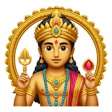 Murugan vel should be beautiful and realistic  sticker