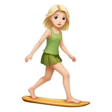 Girl without pants sticker