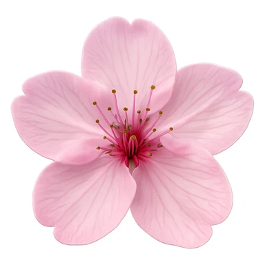 pink cherry blossom sticker