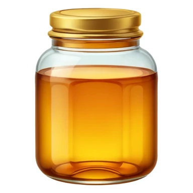 Amber jar sticker