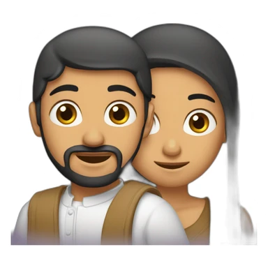 deux arabe a côté sticker