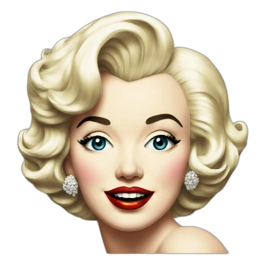 Marilyn Monroe 1962 sticker