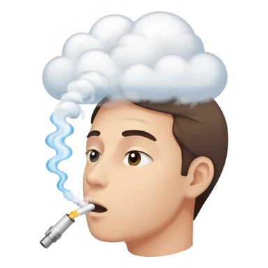 Vaping sticker