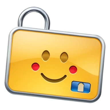 Hotel Key Card System sticker