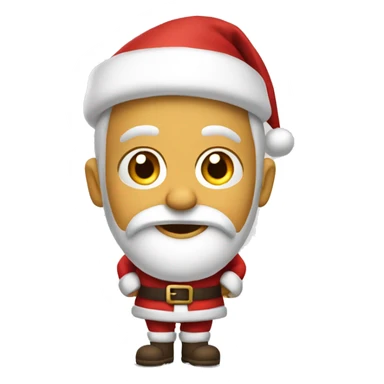 Santa’s naughty list sticker