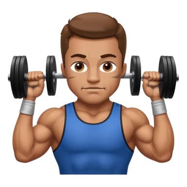 weightlifter sticker