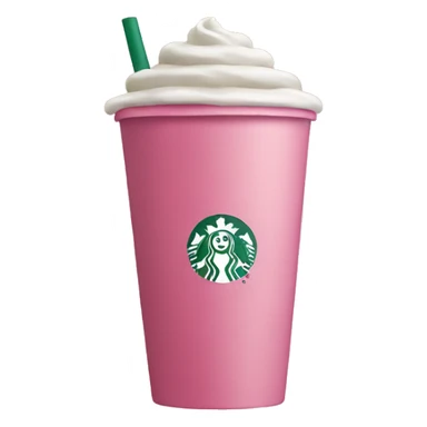 Pink Starbucks  sticker