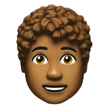 jaconda face as lego sticker