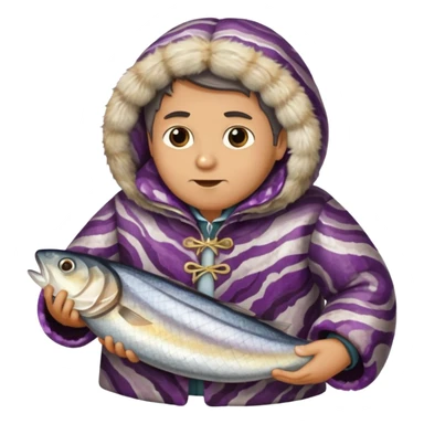 herring under a fur coat sticker