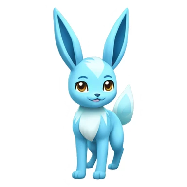 Glaceon full body sticker