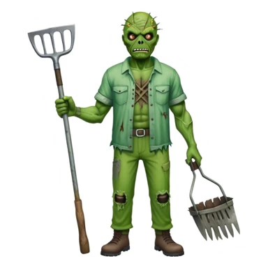 Gardener from the toxic avenger sticker