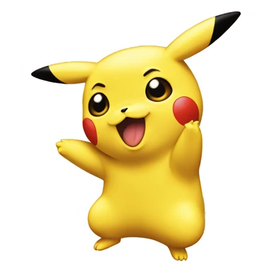Emoji of pikachu sticker