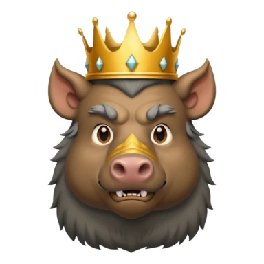 boar King  sticker