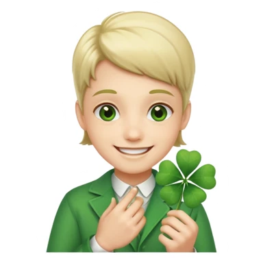 With your feet, luck you sticker