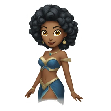 Diosa de la luna sticker