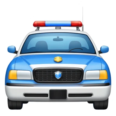police car sticker