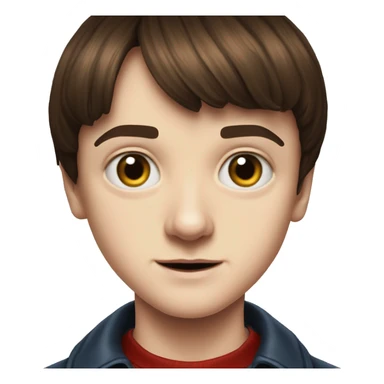 Noah Cameron Schnapp is an American actor. He is best known for his role as Will Byers in the Netflix science fiction horror series Stranger Things. grown  sticker