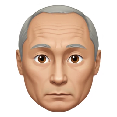 Muscular Putin sticker