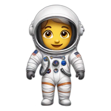 Astronaut cute sticker