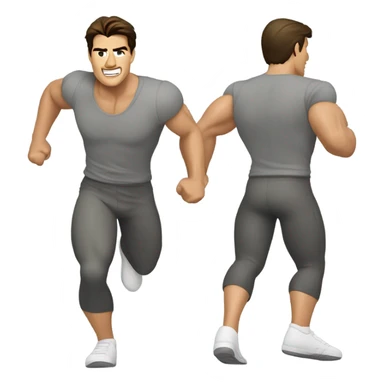 Tom Cruise running sticker