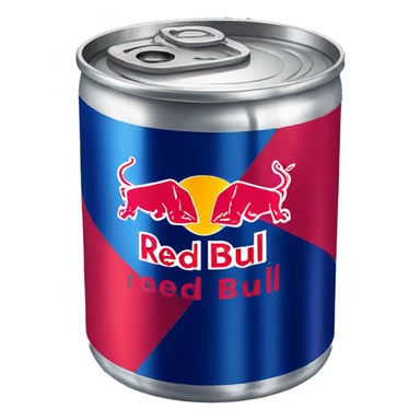 red bull can  sticker