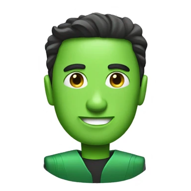 green tesla cybertrck sticker