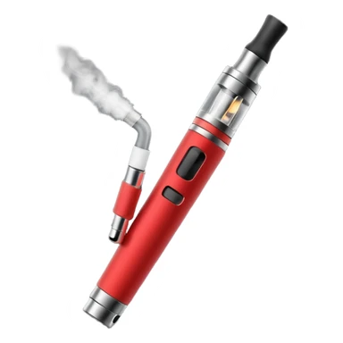 black simple classic Electronic cigarette sticker