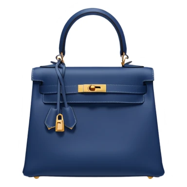 hermes kelly dark blue sticker