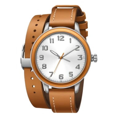 A hand with a watch sticker